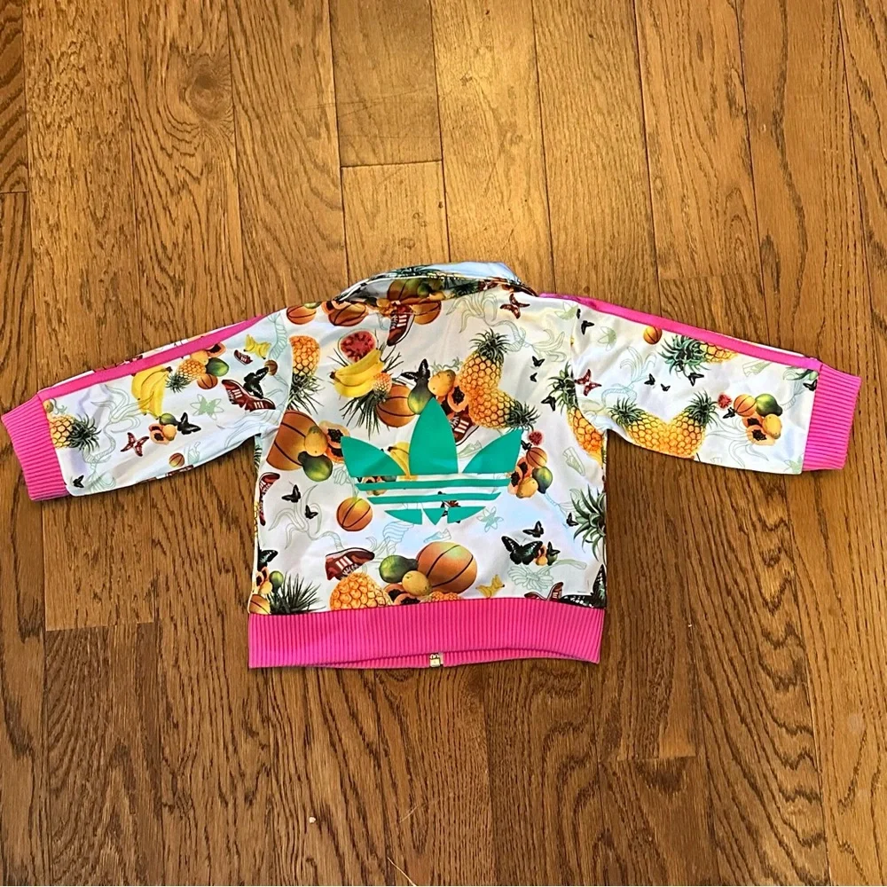 Adidas Infant Baby Tracksuit With Iconic Pink  Three-Stripes size 0-3 Months